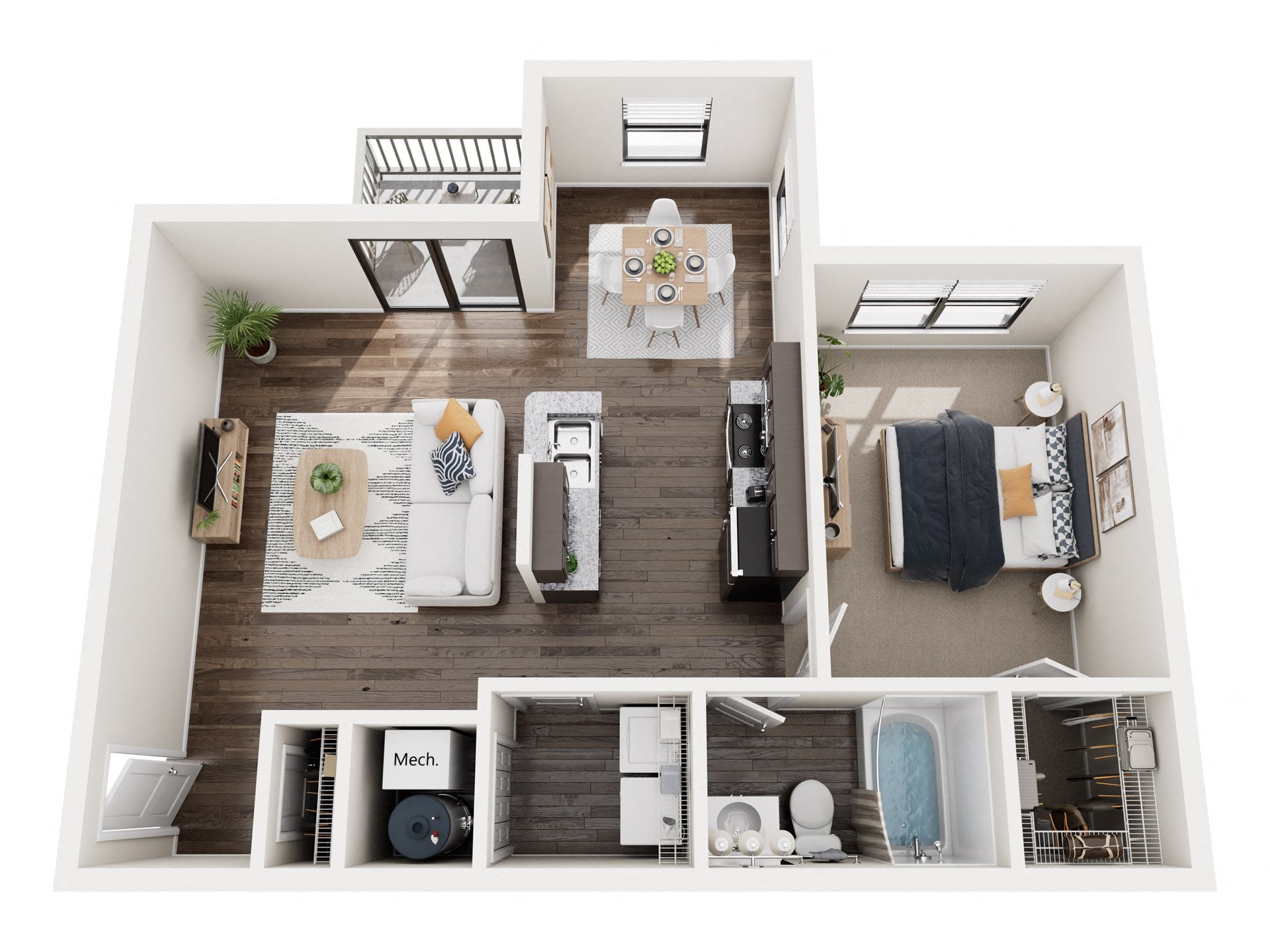The Opal floor plan
