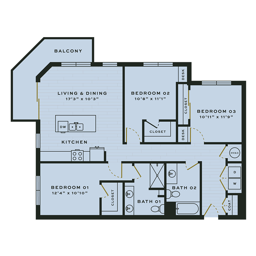 C1 floor plan