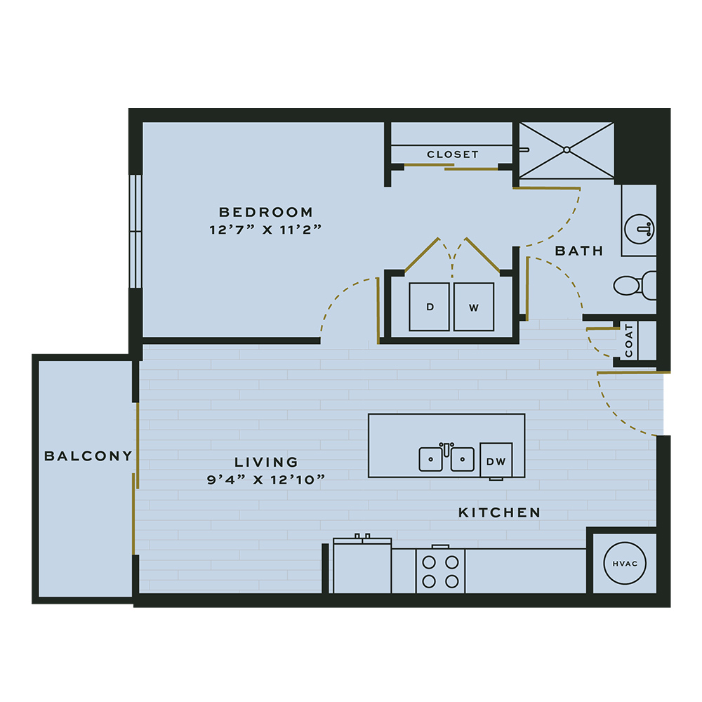 A1 floor plan