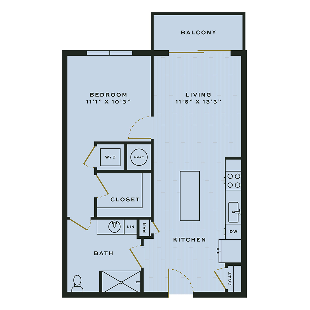 A2 floor plan