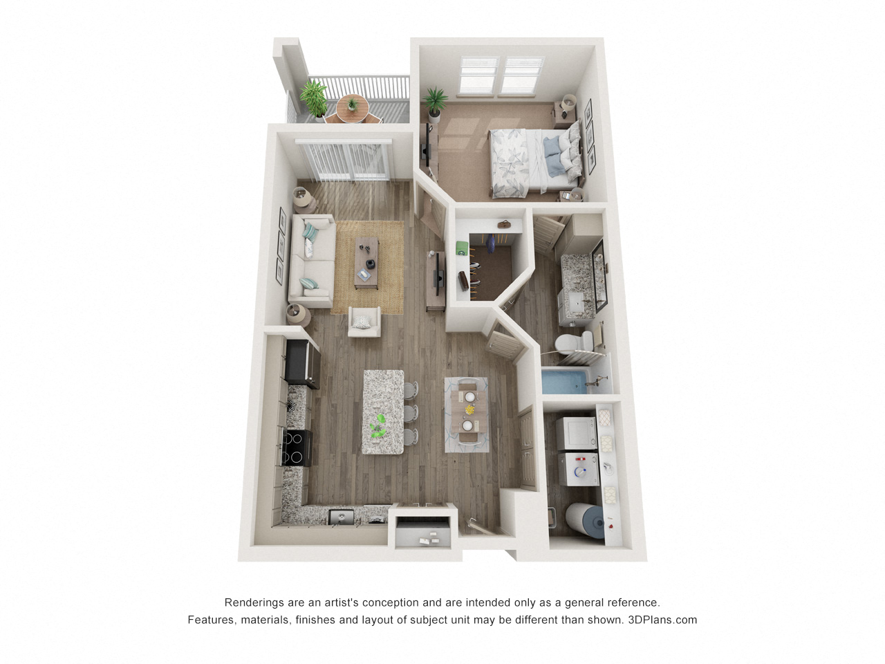 A1B floor plan