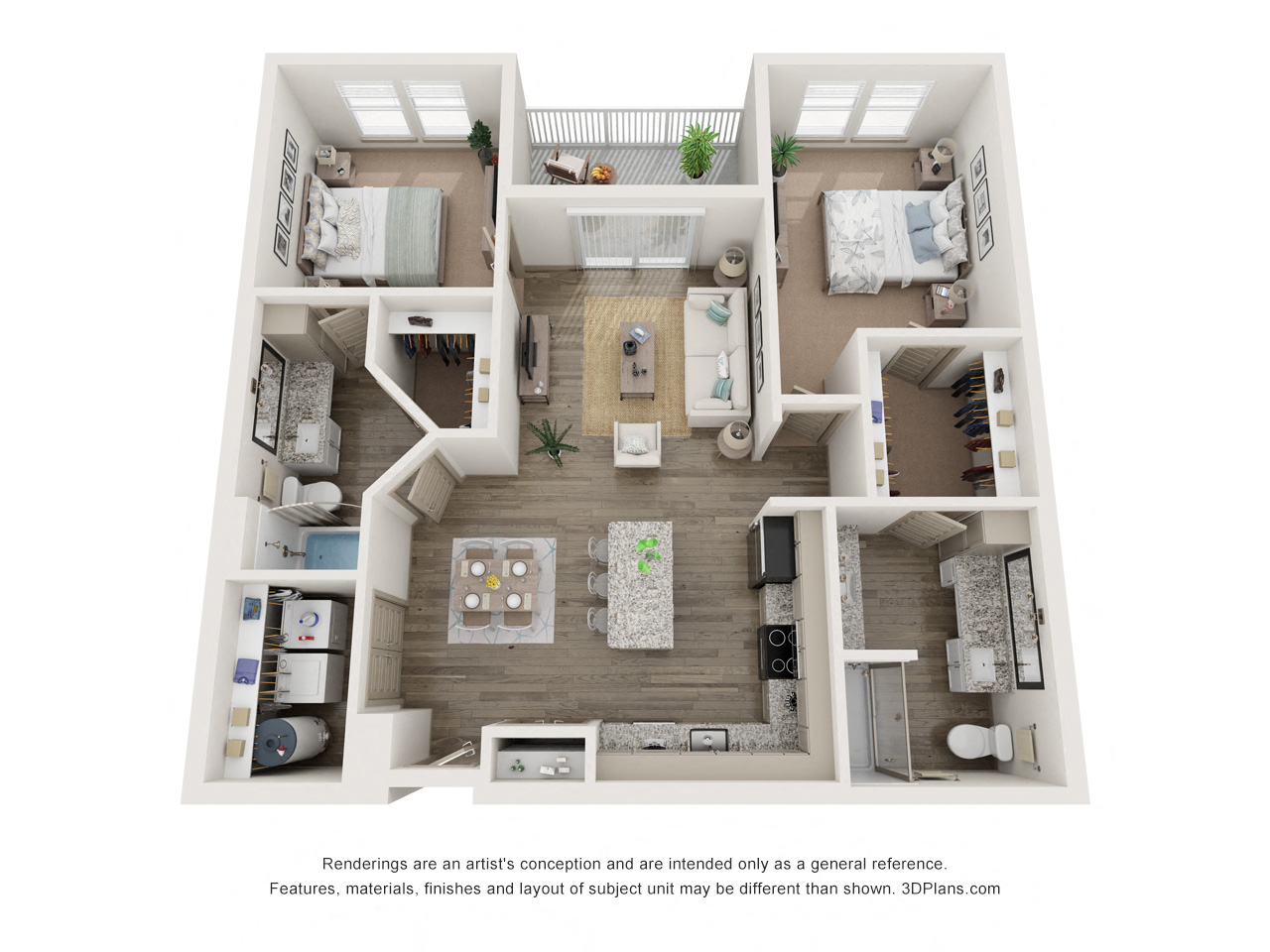 B2B floor plan
