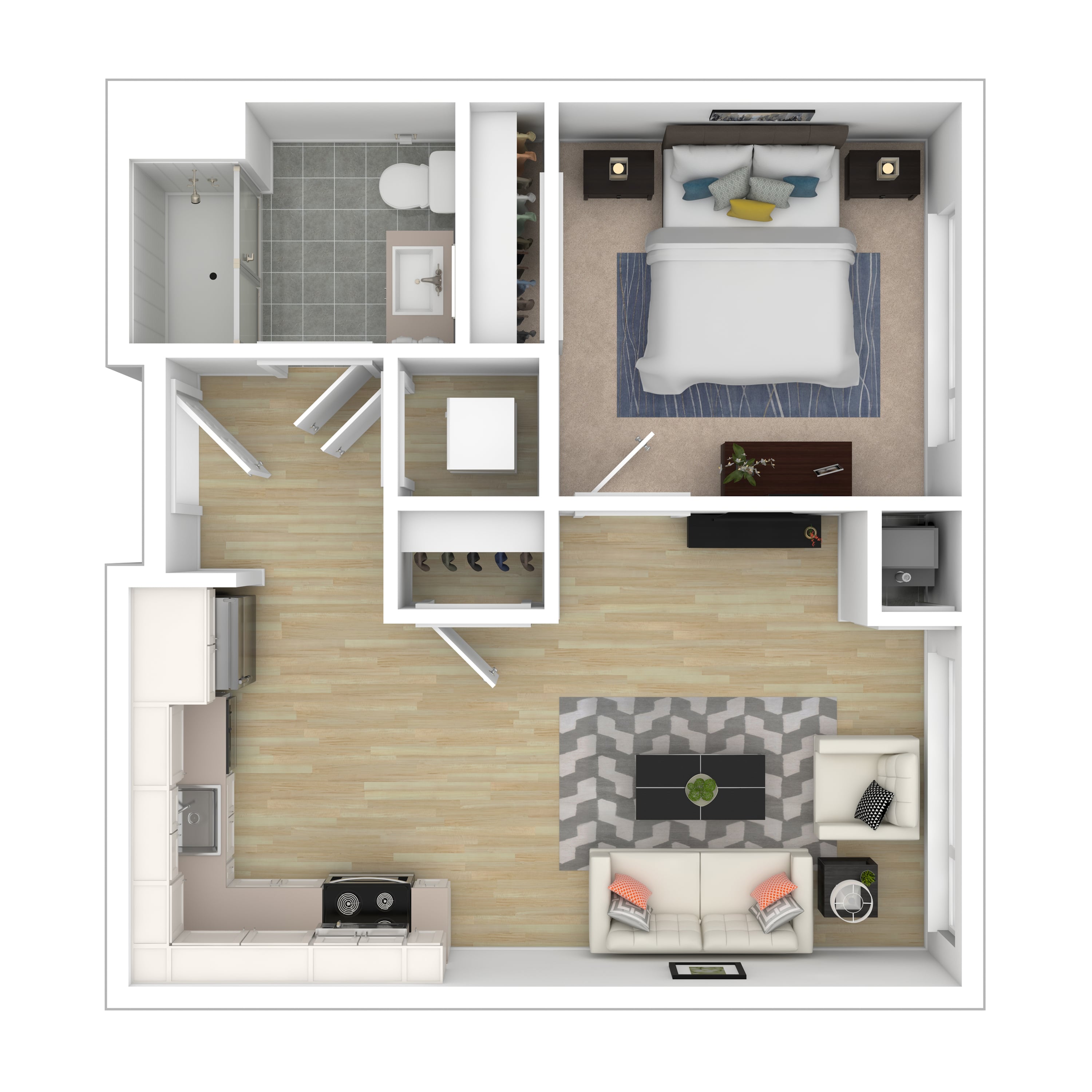 A2 floor plan