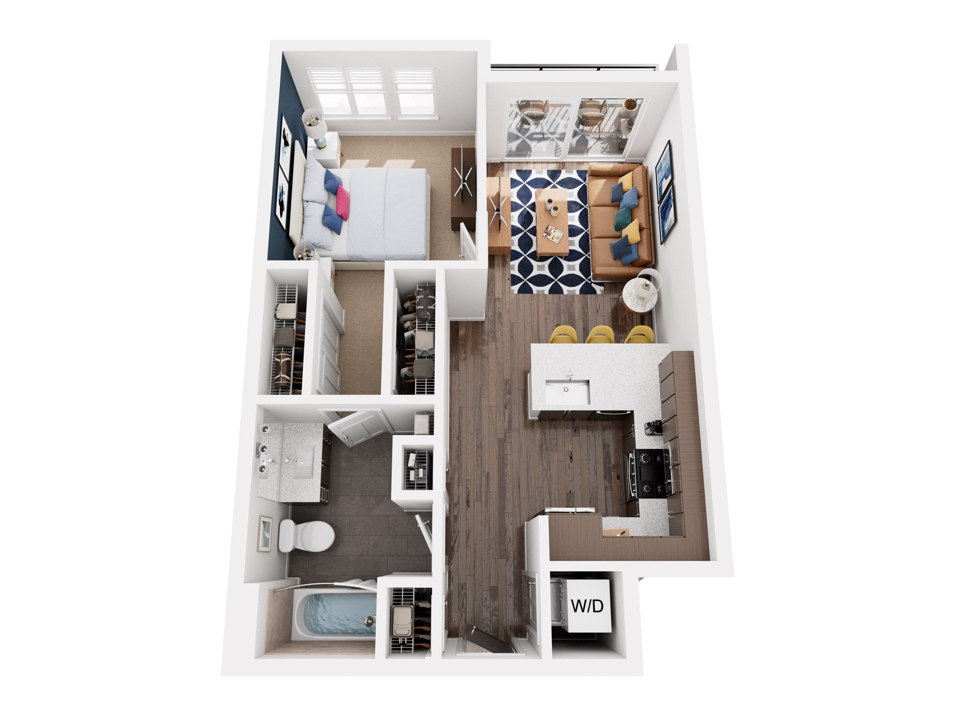 A1 floor plan