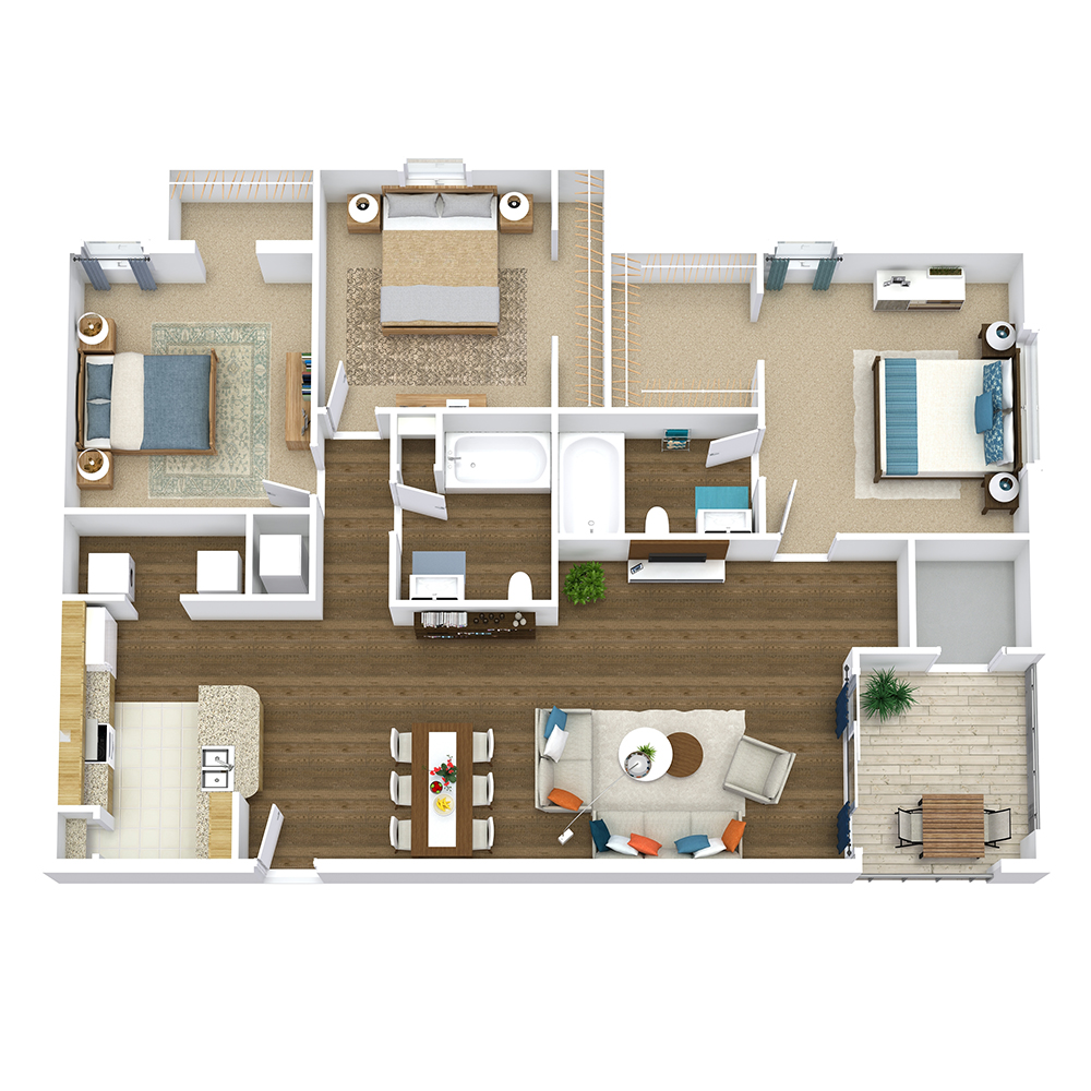 The Venice floor plan