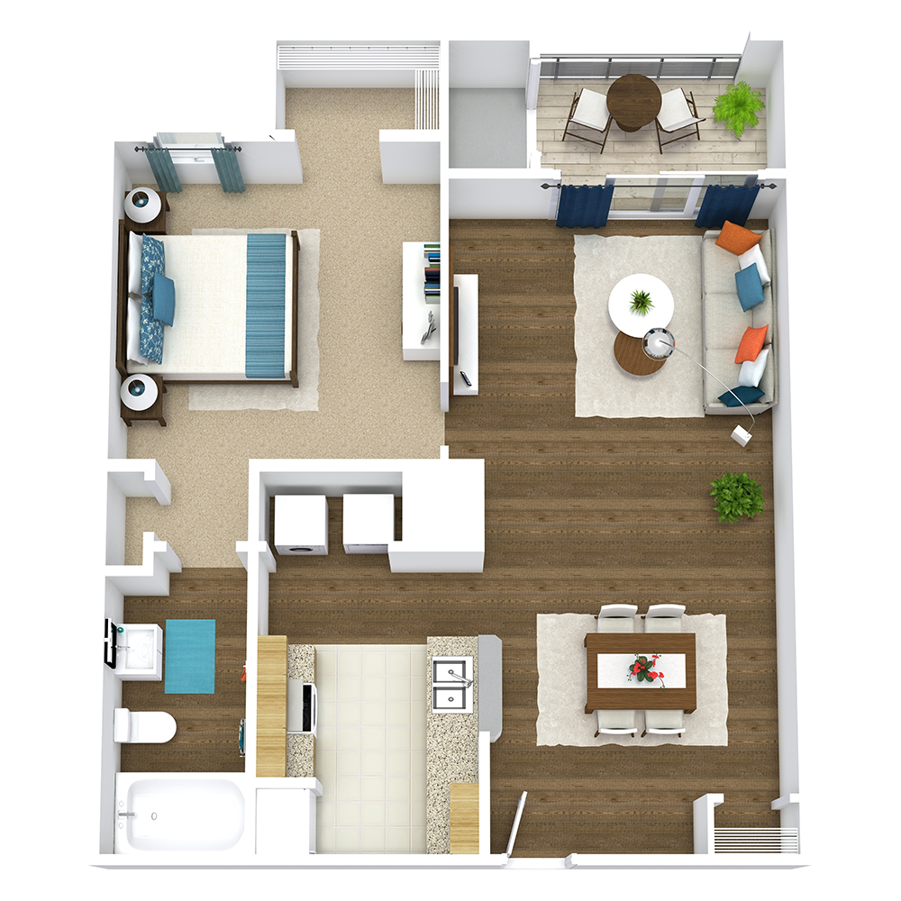 The Pescaro floor plan