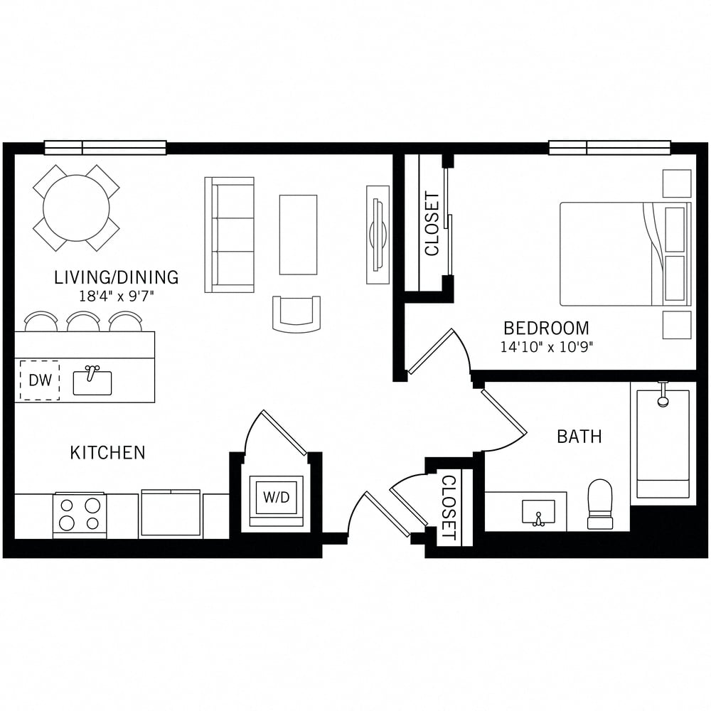 A2 floor plan