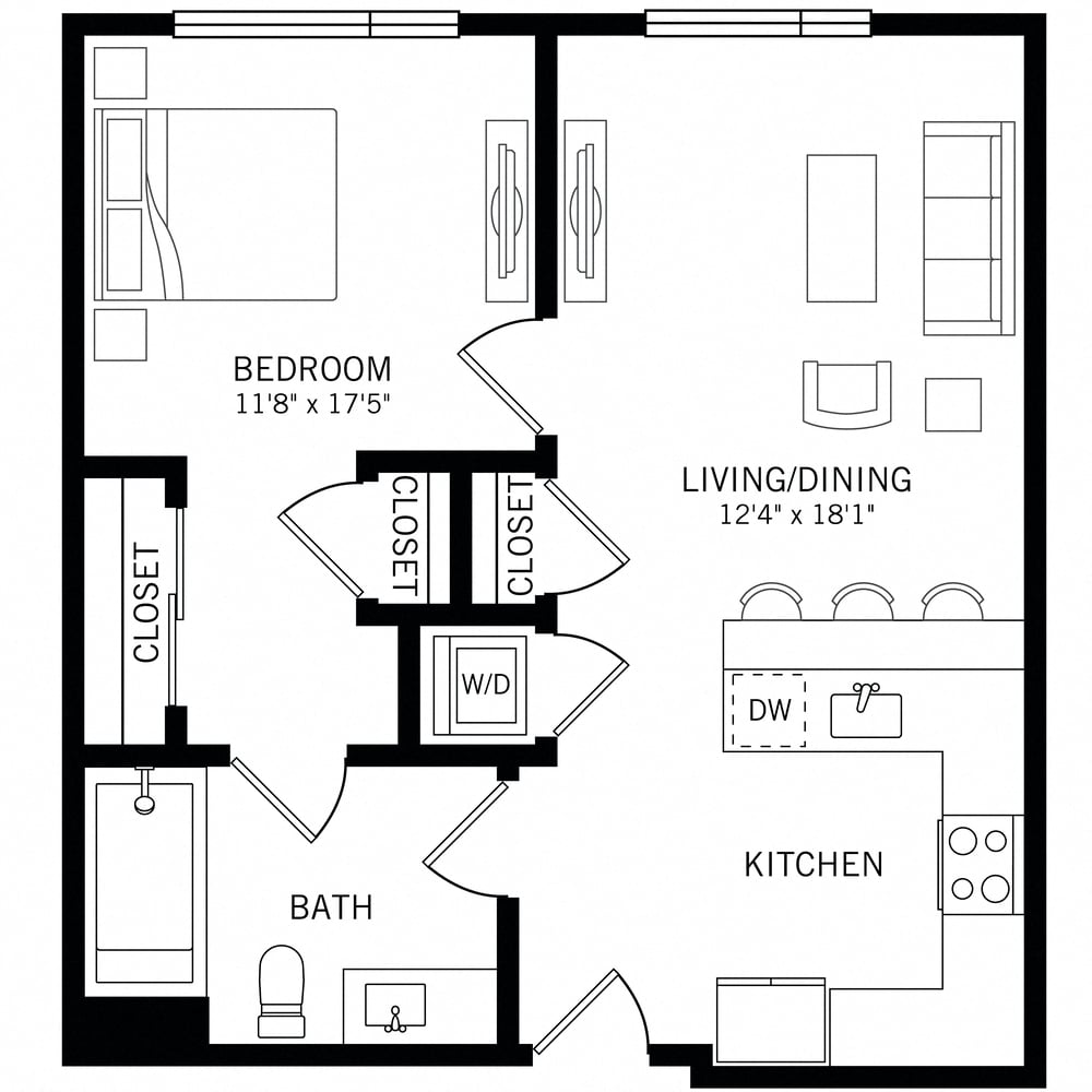 A1 floor plan