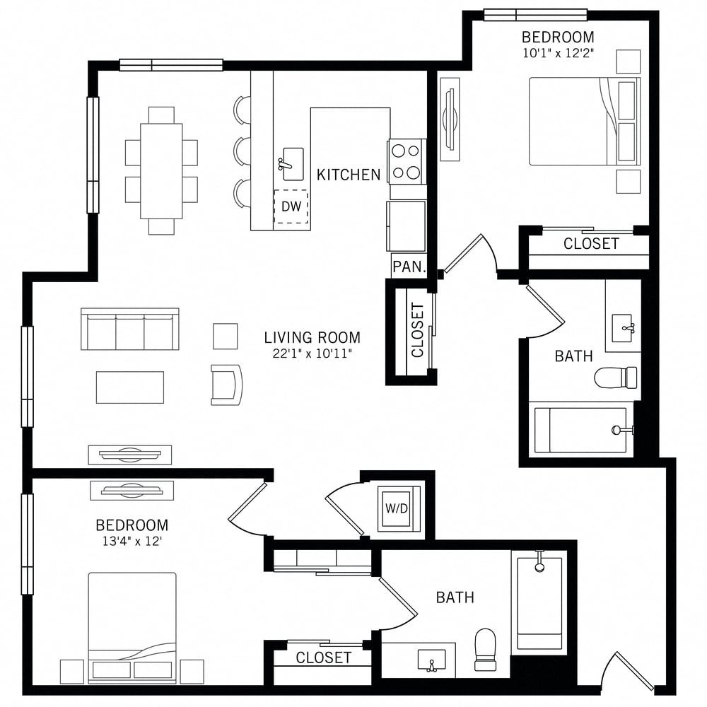 B4 floor plan