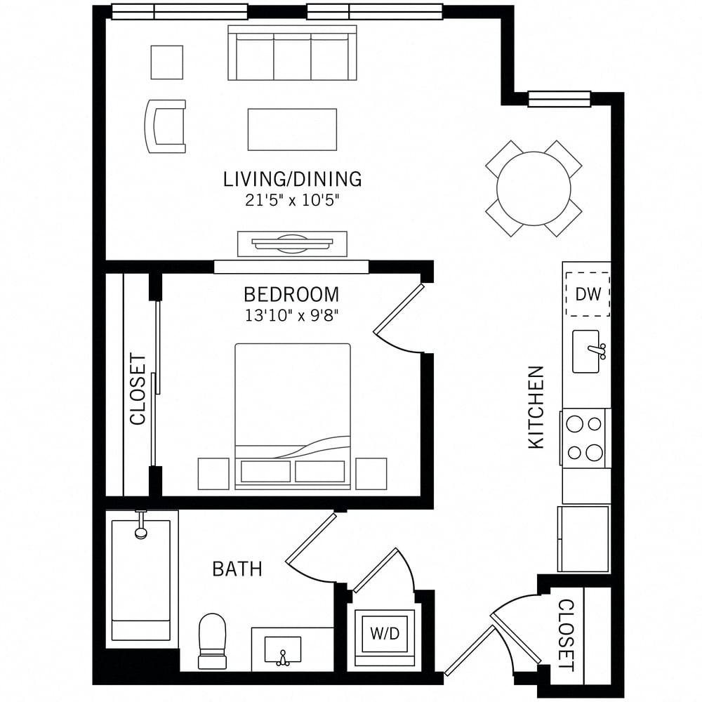 AU1 floor plan