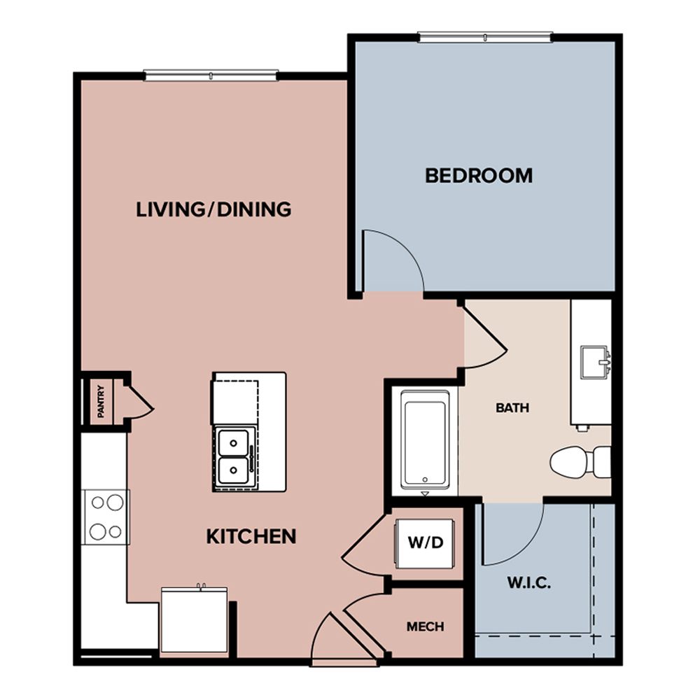 A1 floor plan