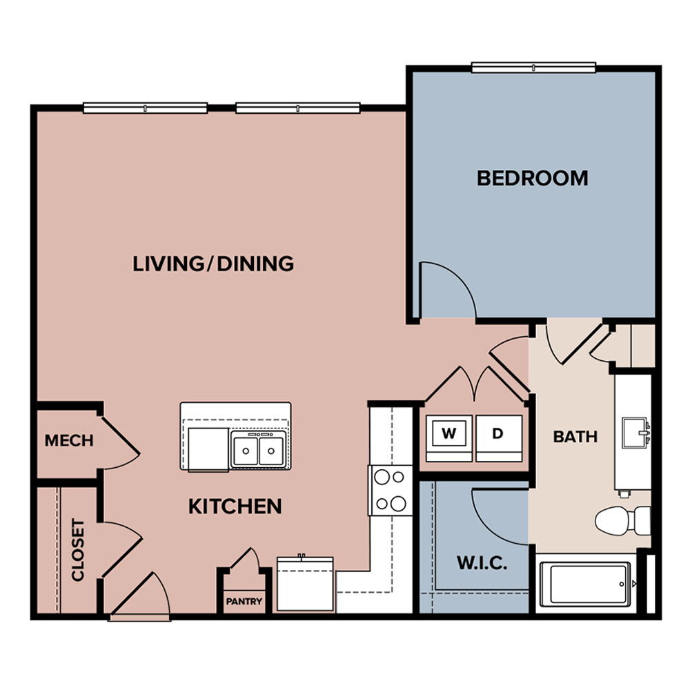 A2 floor plan