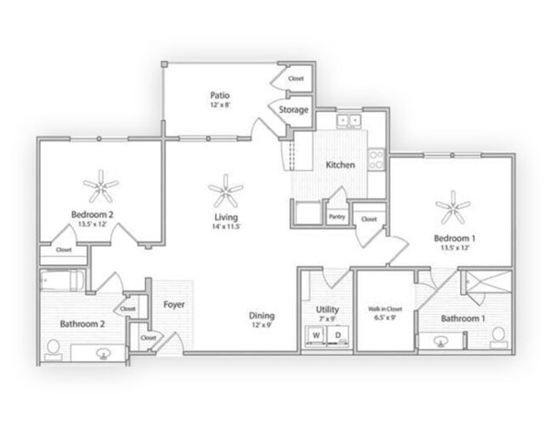 AFWC2 floor plan