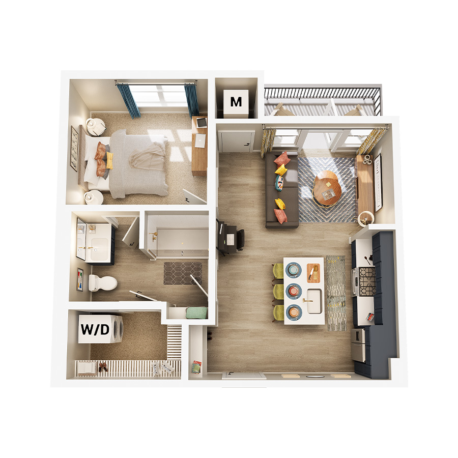A1 floor plan