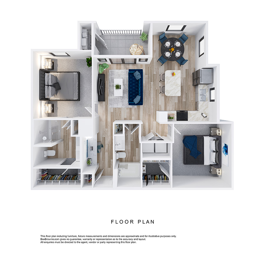 Comal floor plan