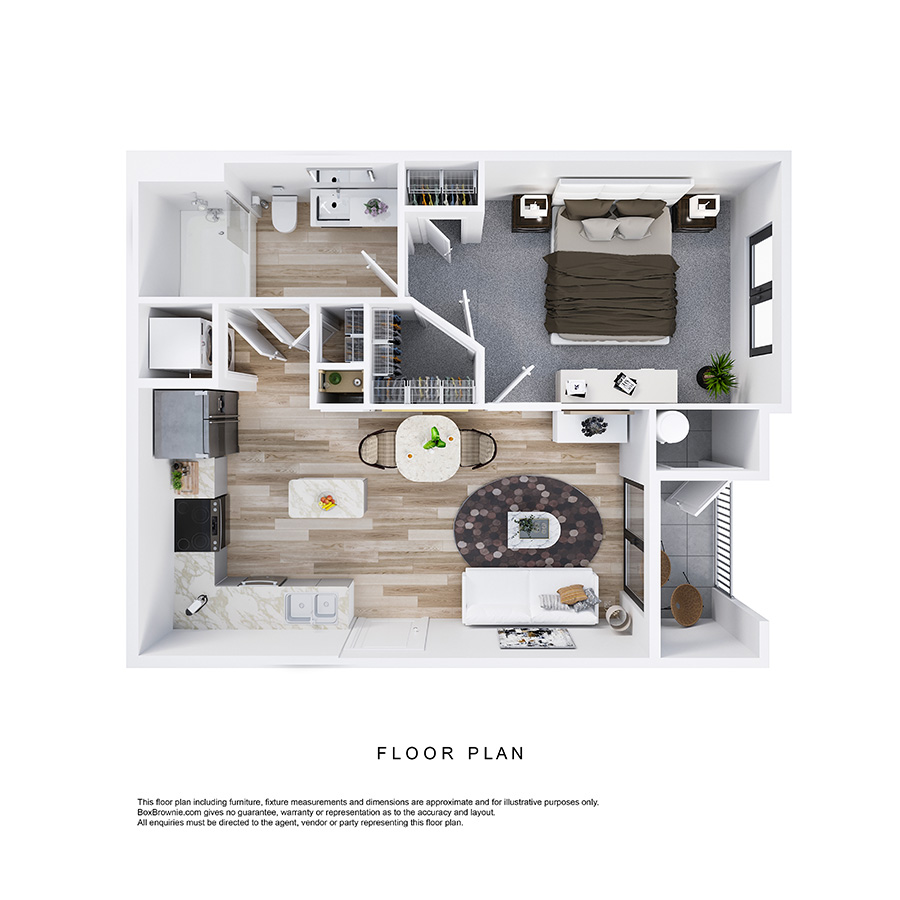 Sabine floor plan
