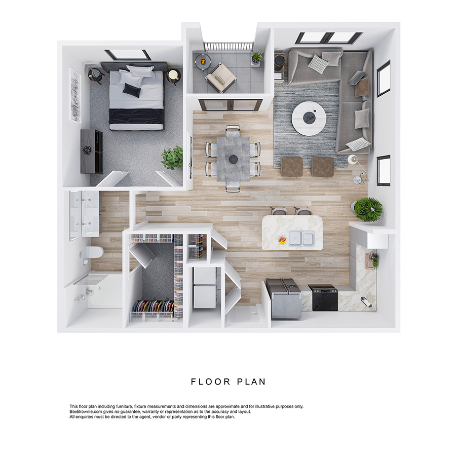 Blanco floor plan