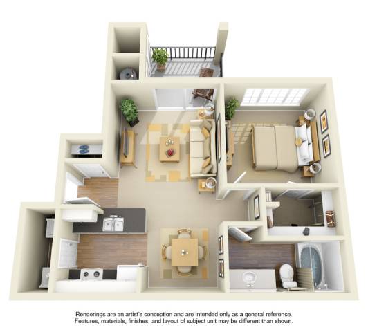 A2 floor plan