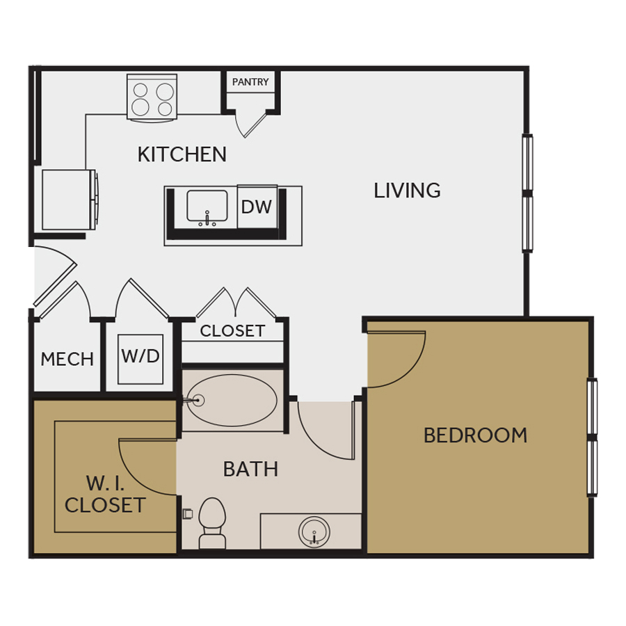 A1 Alt floor plan