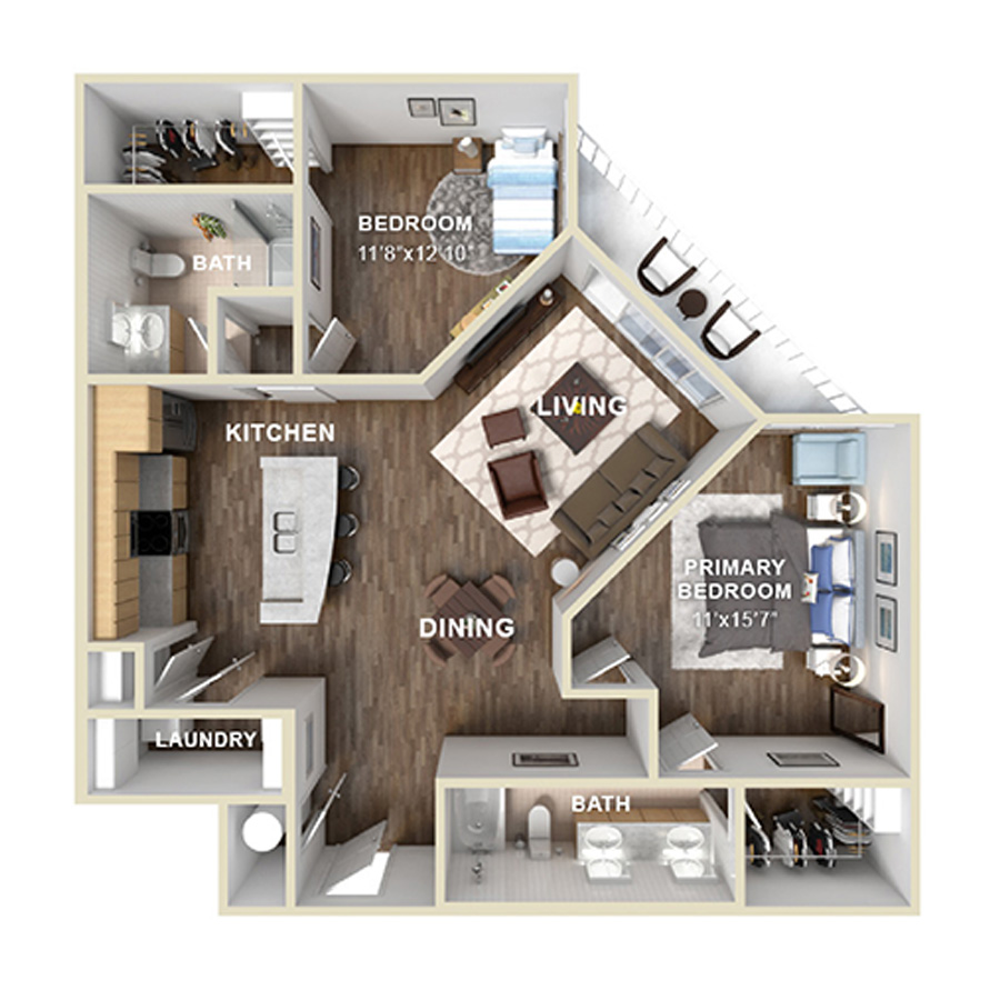 B2 floor plan