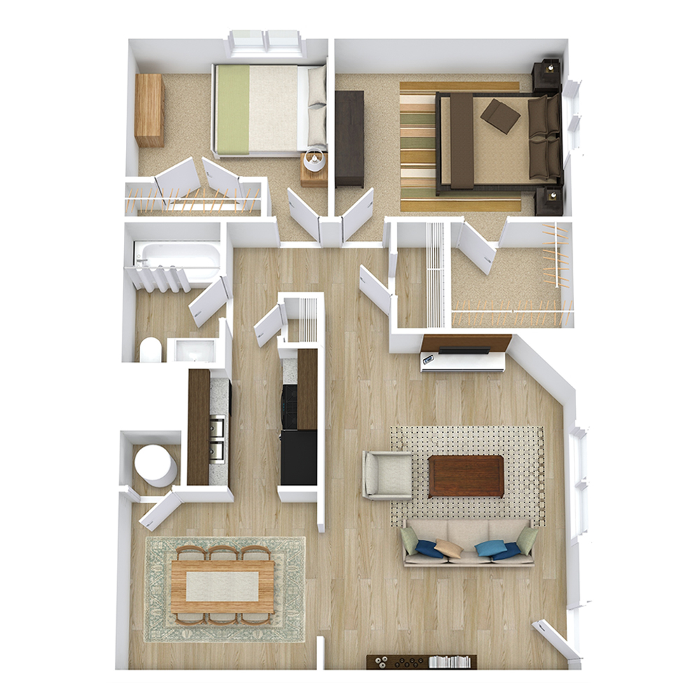 Caroline floor plan