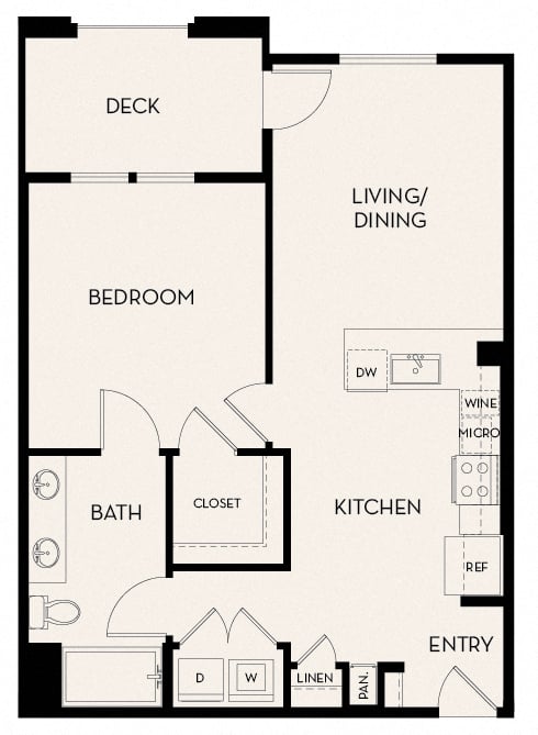A2 floor plan