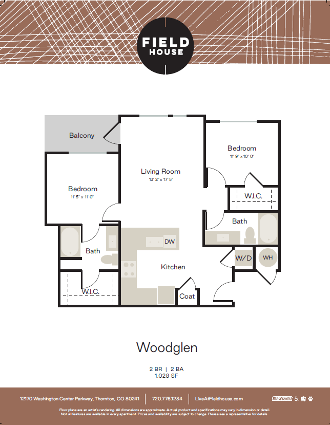 Woodglen floor plan