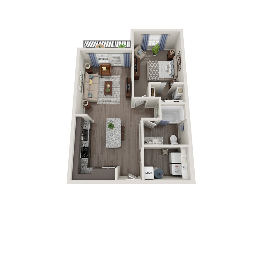 A1 floor plan
