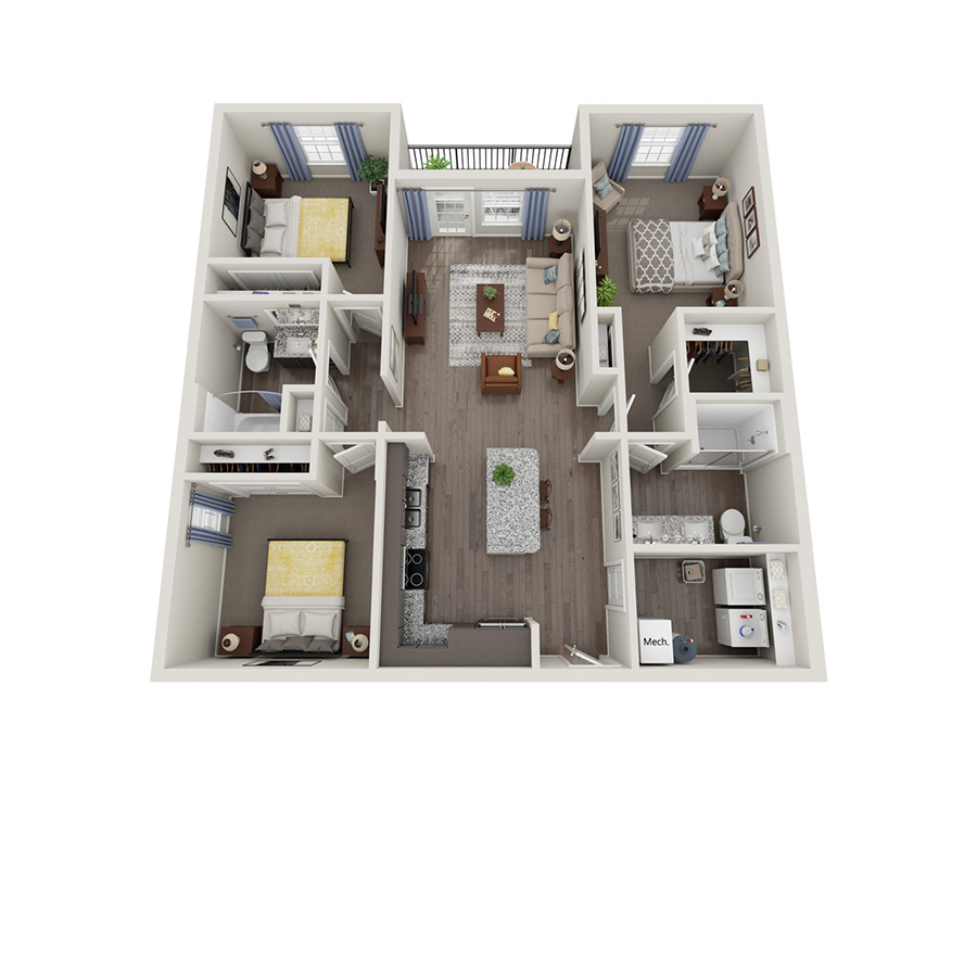 C1 floor plan