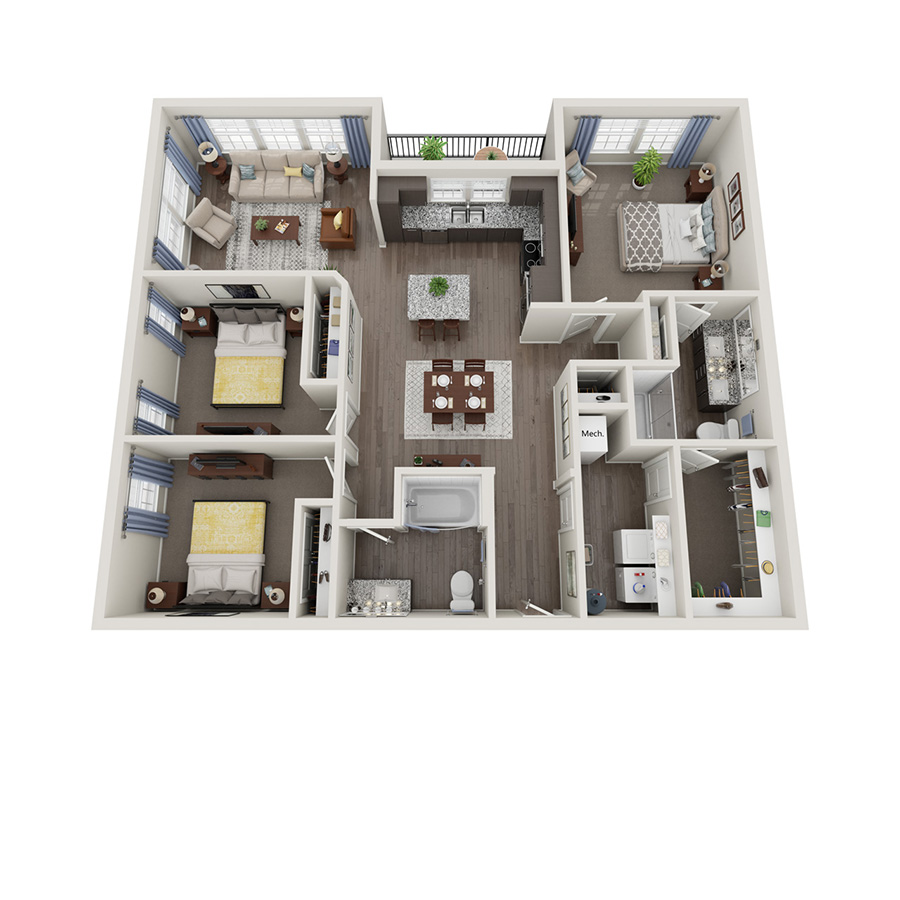 C2 floor plan