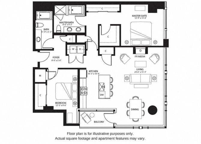 B7 North floor plan