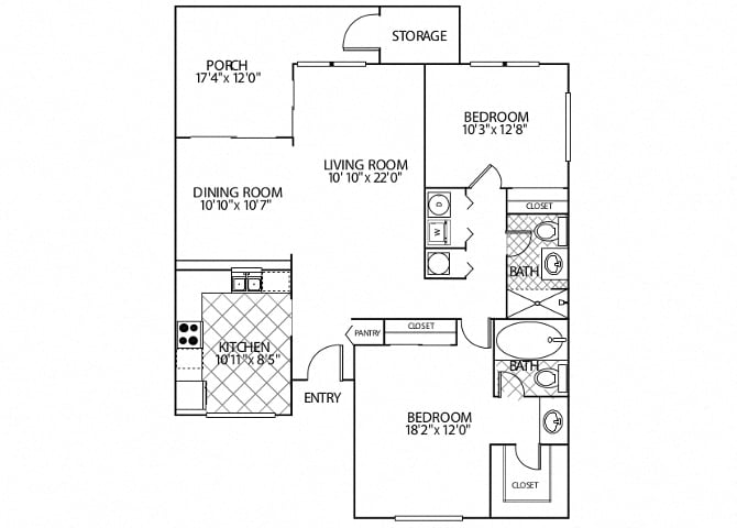 Alameda floor plan