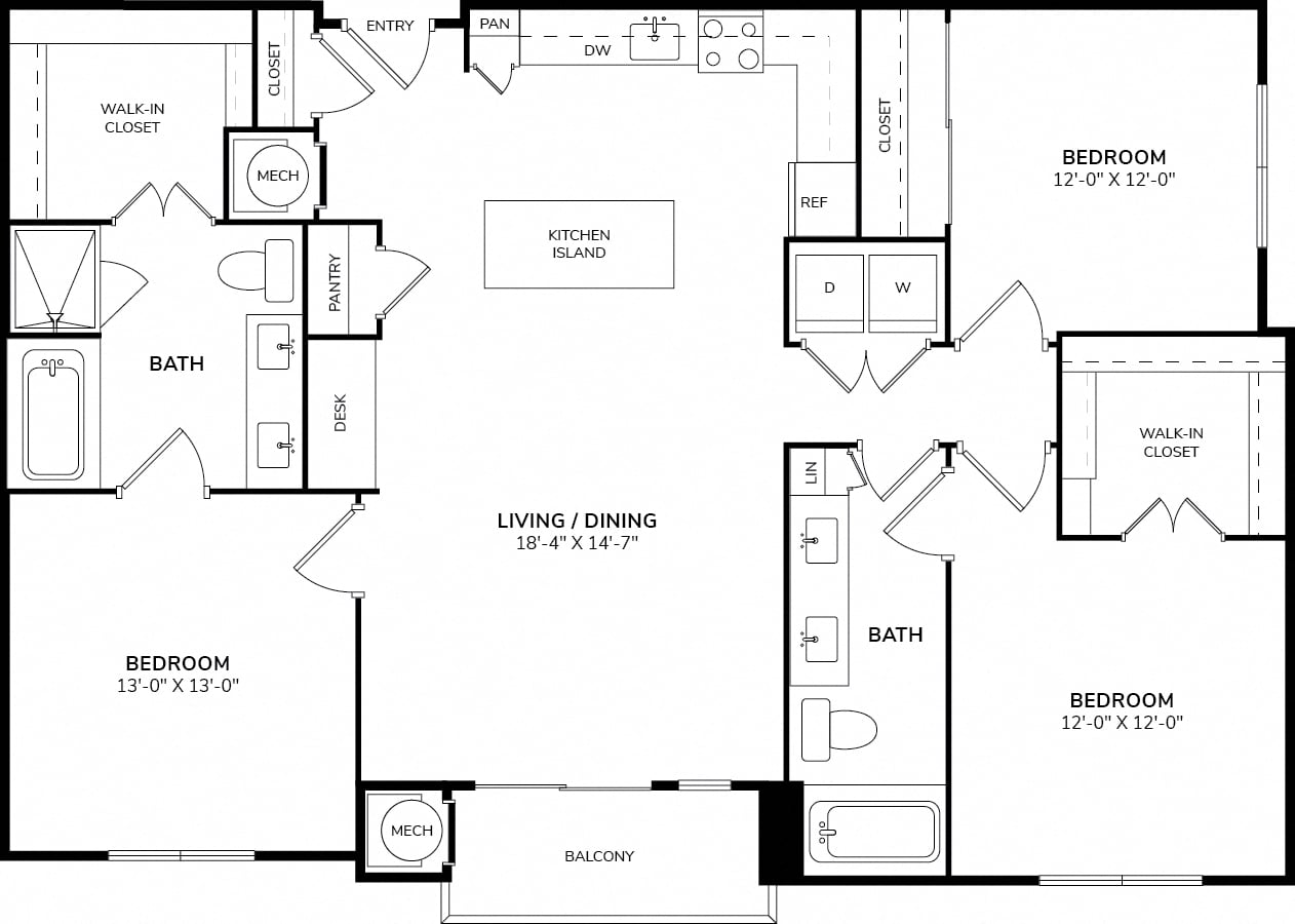 C1 floor plan