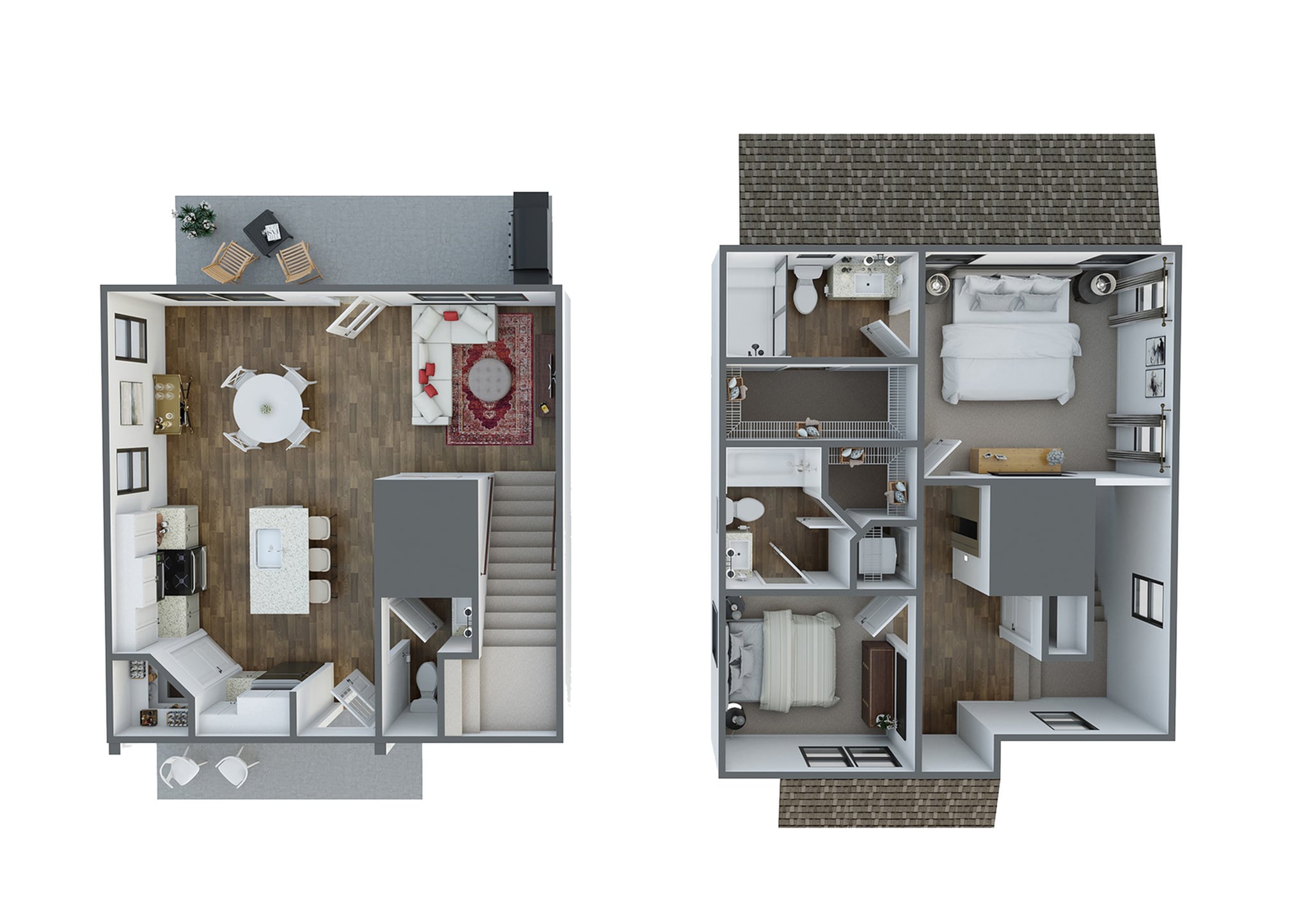 The Carriage House floor plan