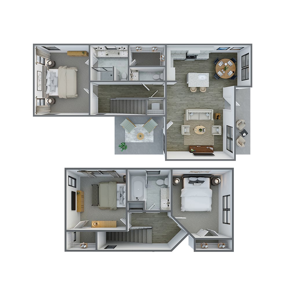 The Farmstead floor plan