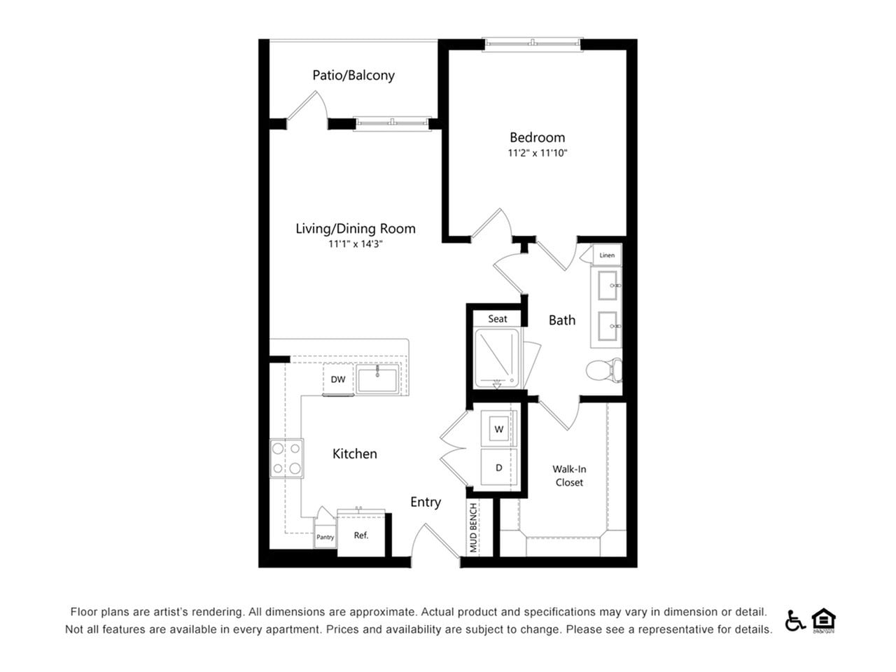 A1B floor plan