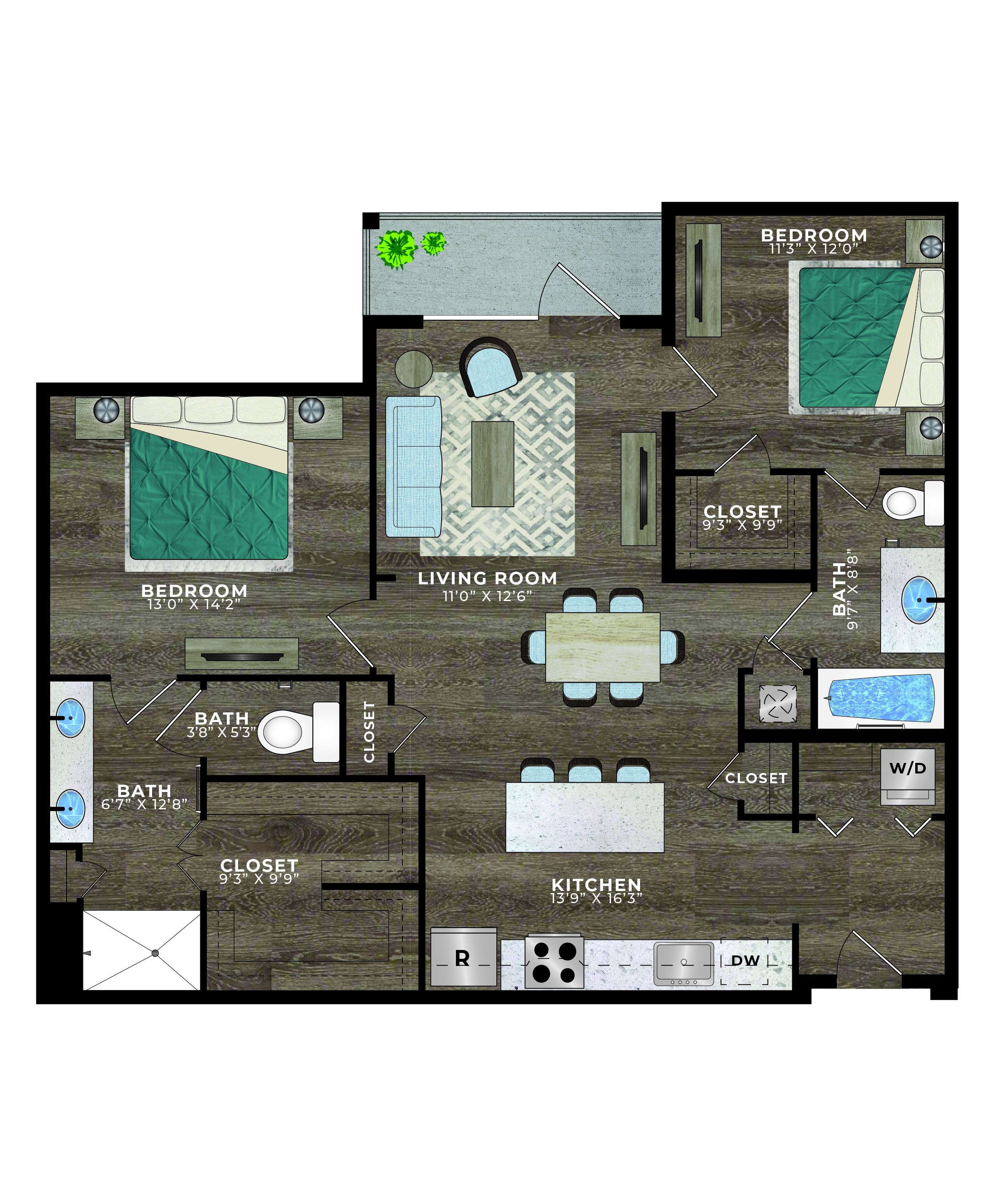 B3 floor plan