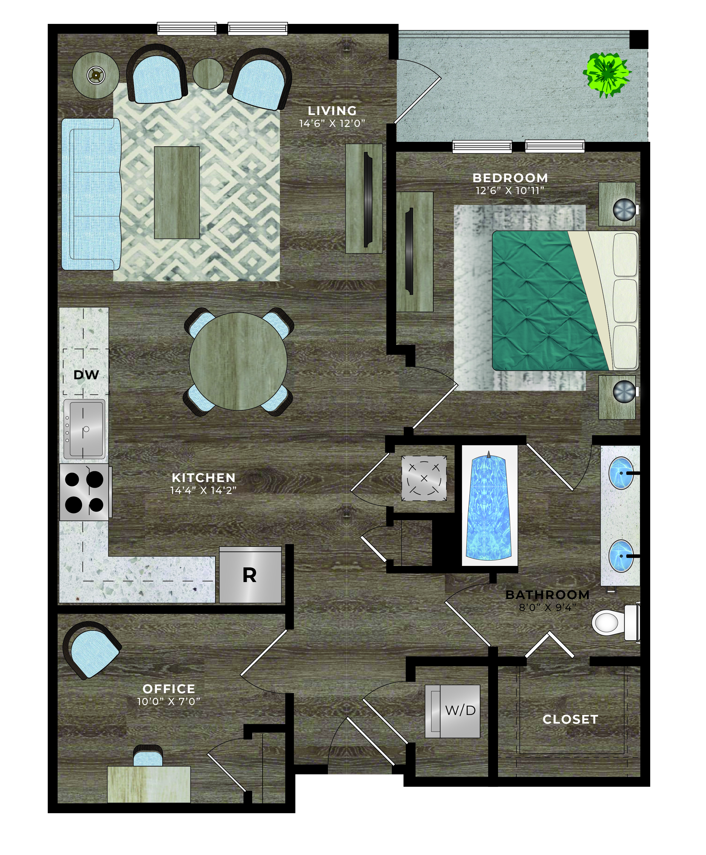 A4 floor plan
