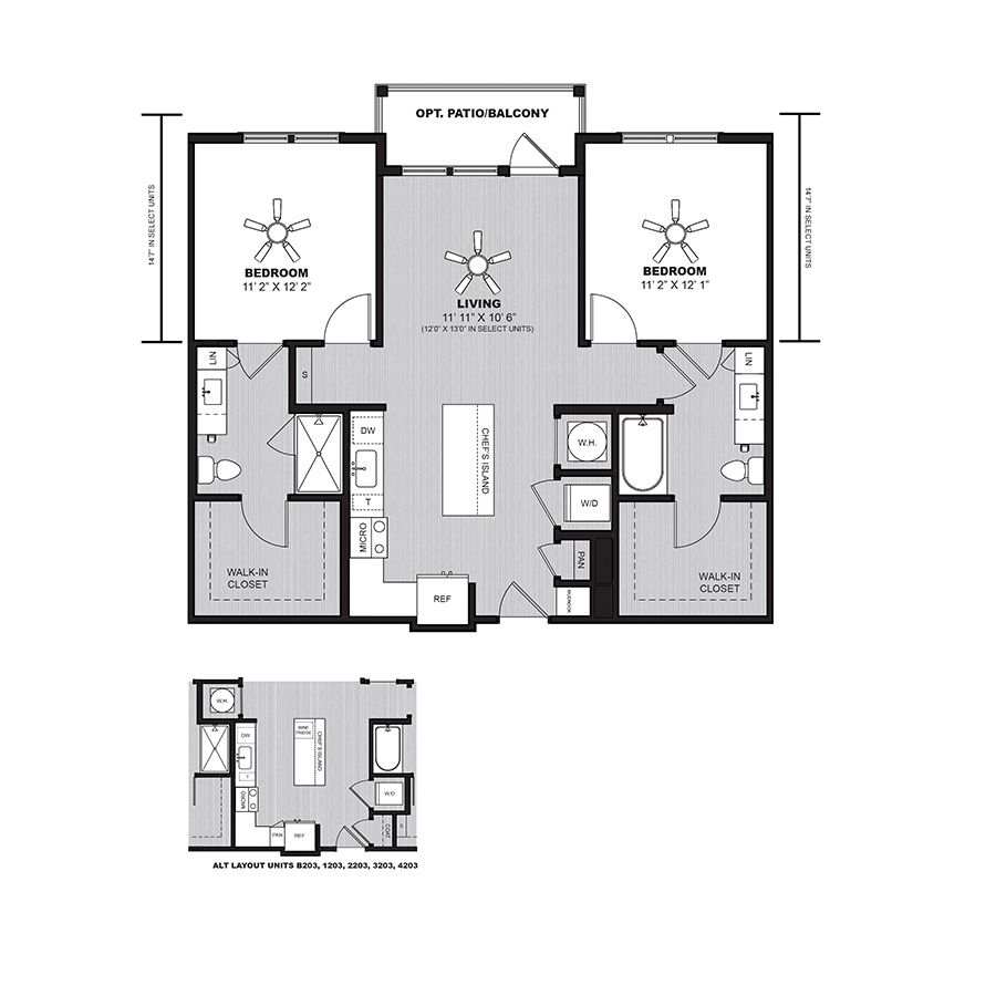 CAROLINE (B3) floor plan