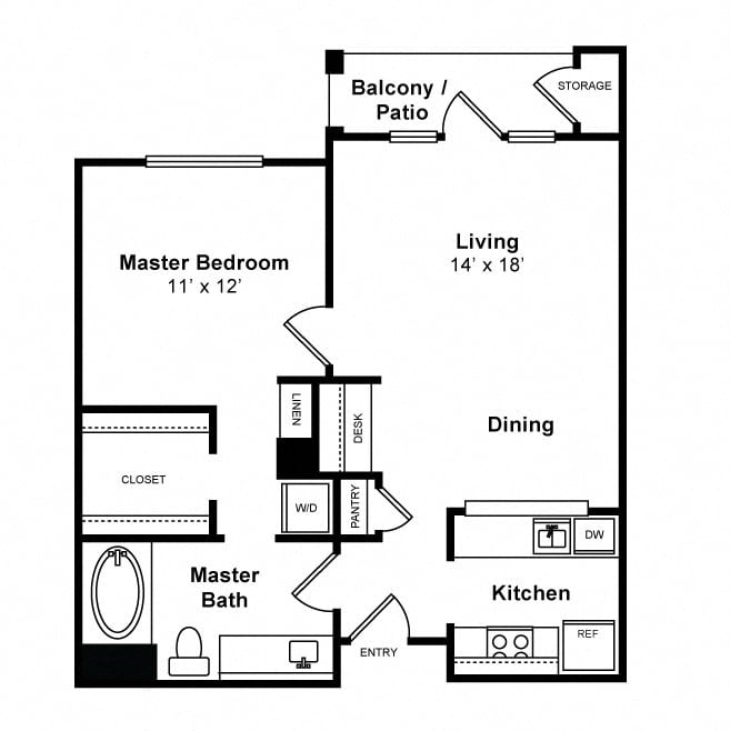 San Mateo floor plan
