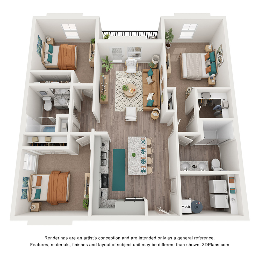 C1LL floor plan
