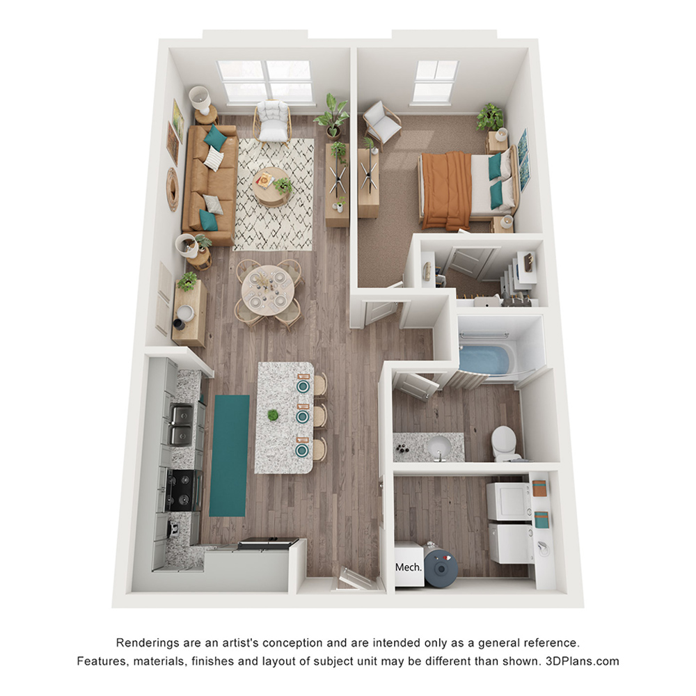 A2LL floor plan