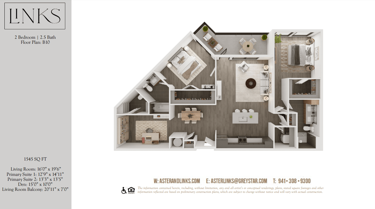 Links B10 floor plan