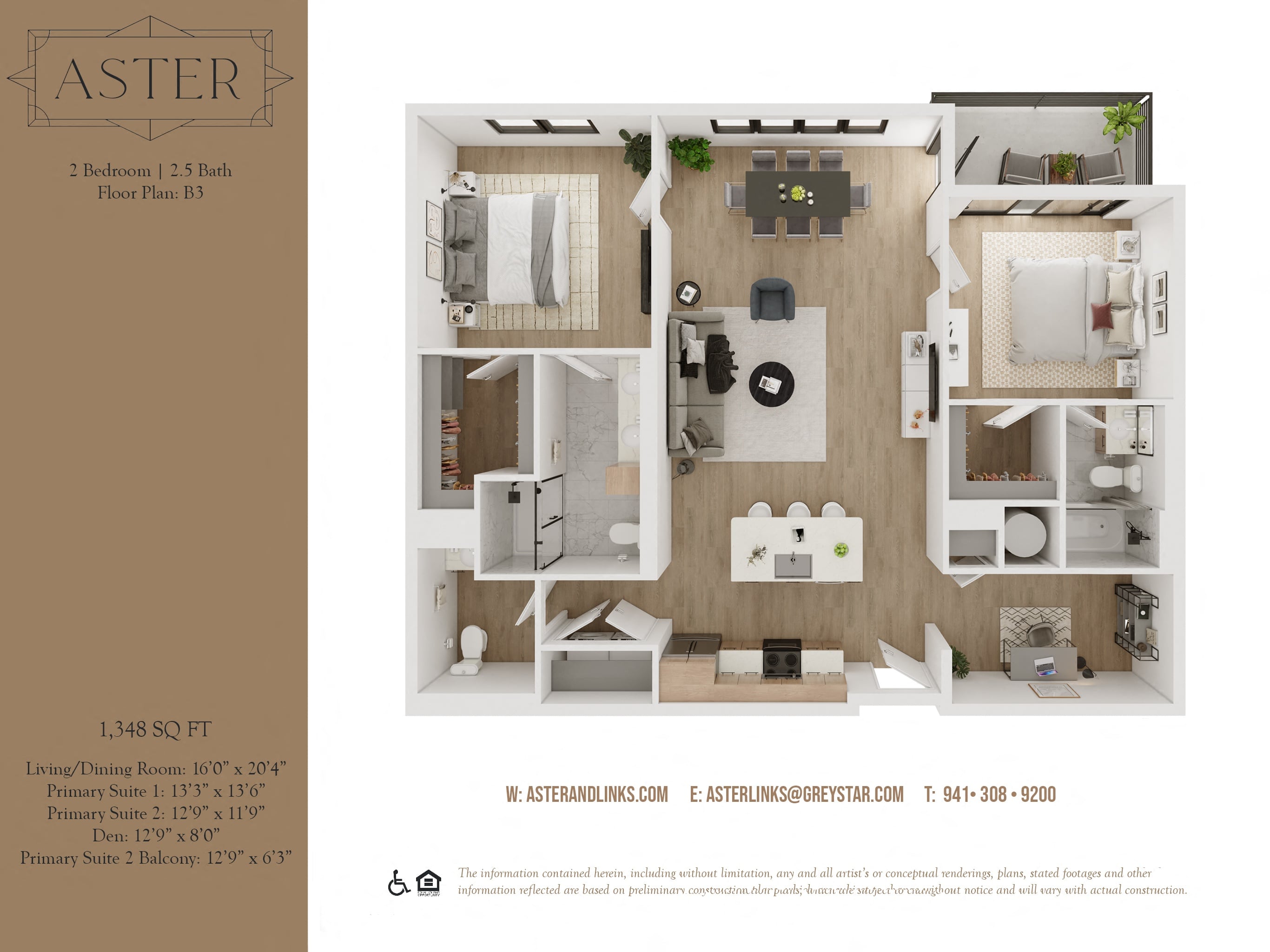 Aster B3 floor plan