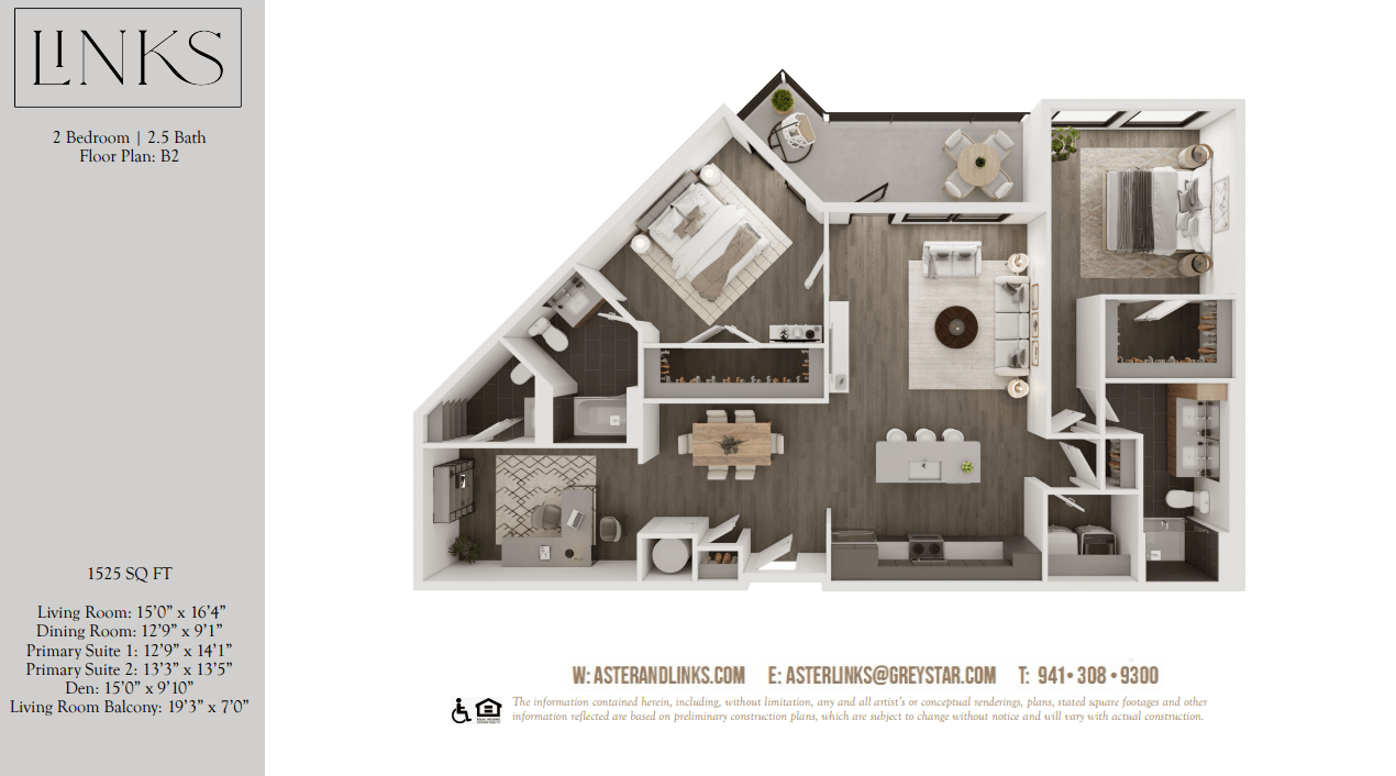 Links B2 floor plan