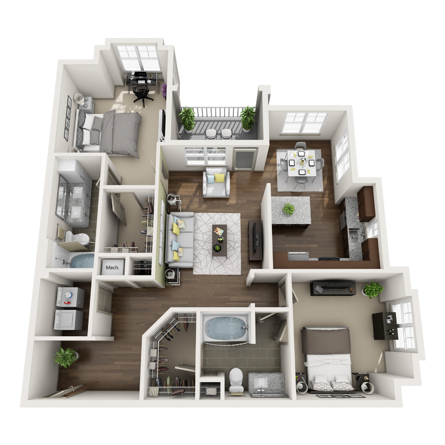 B3 floor plan