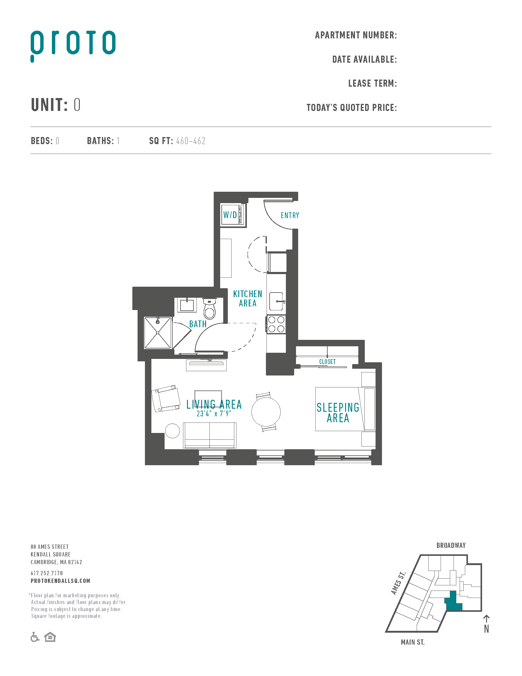 Studio-O floor plan