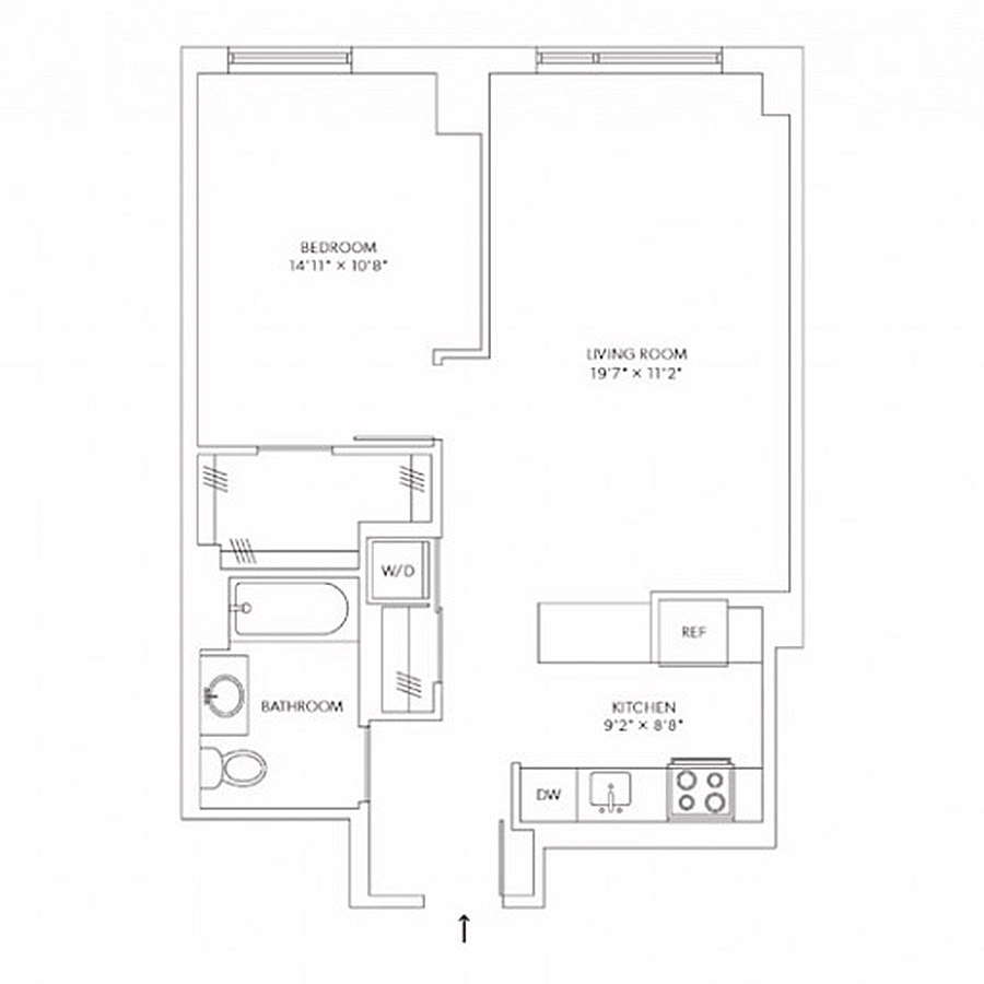 A9 floor plan