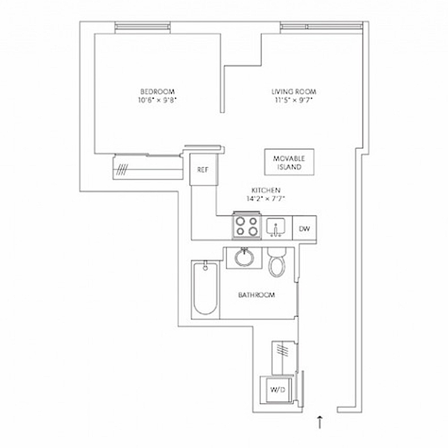 A1 floor plan