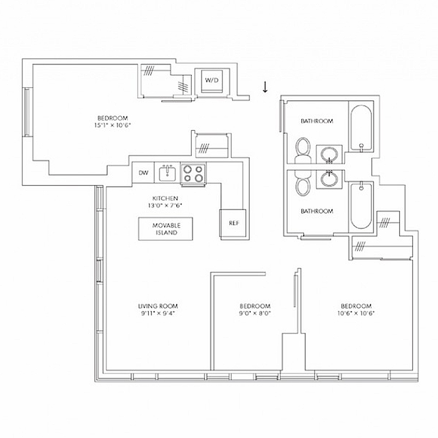 C1 floor plan